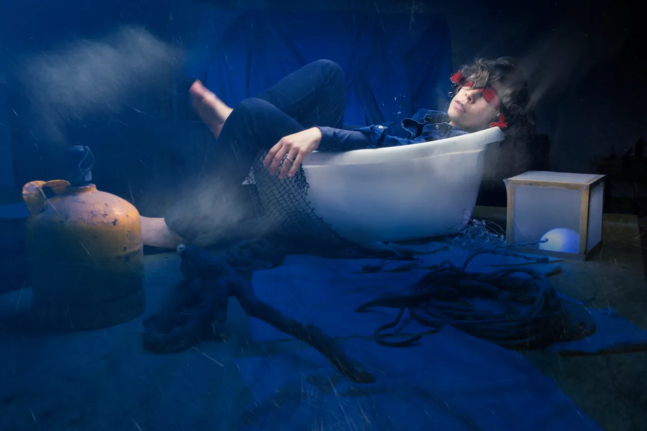 Sinking in